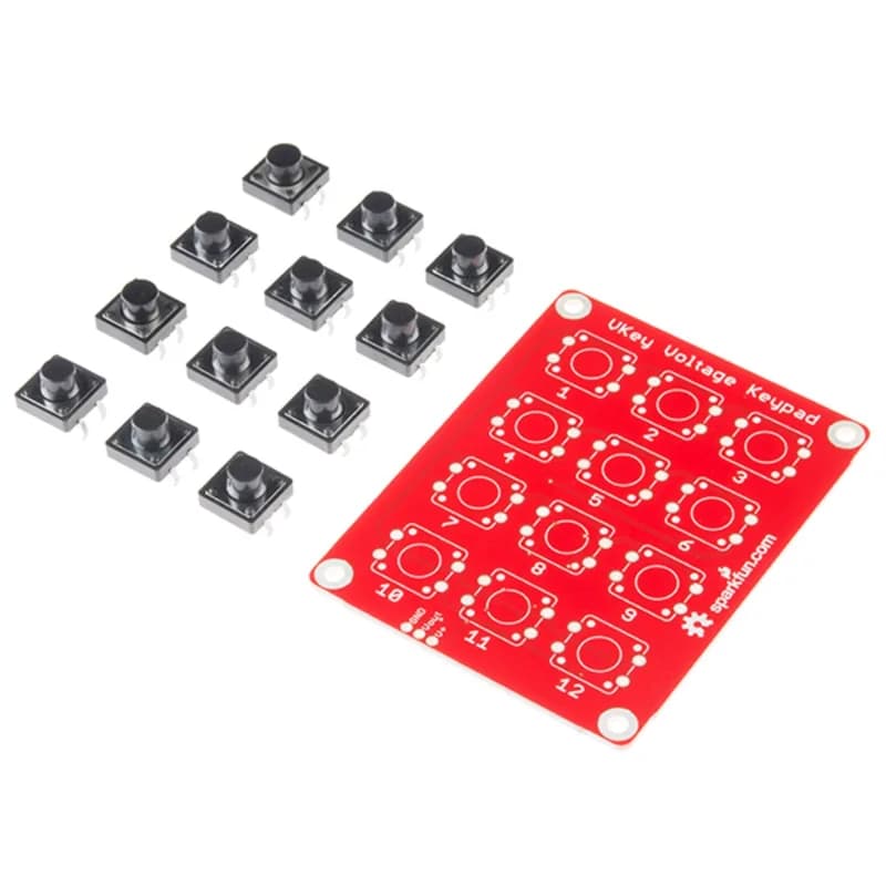 SparkFun VKey Напряжение клавиатуры