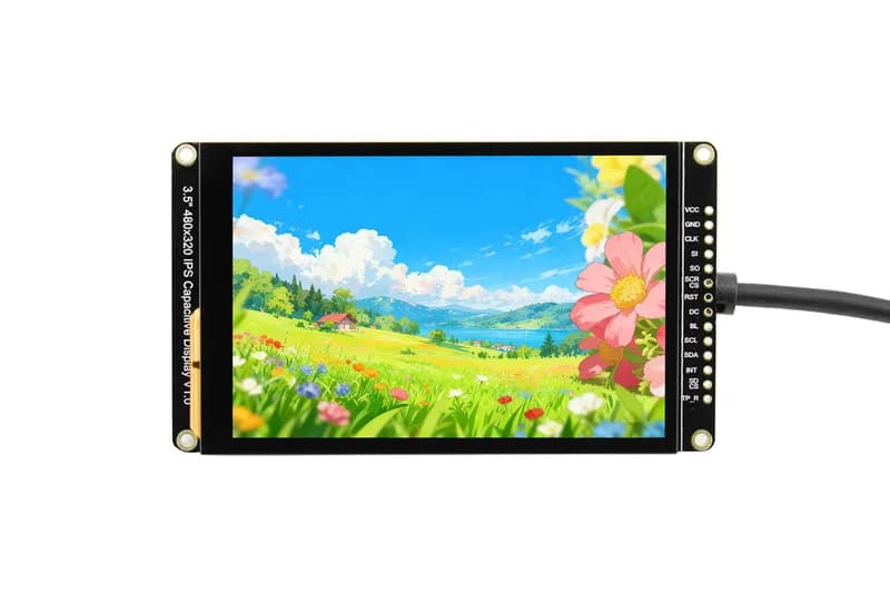 Емкостный сенсорный экран IPS 3,5 дюйма для ESP32 (480x320, порт GDI)
