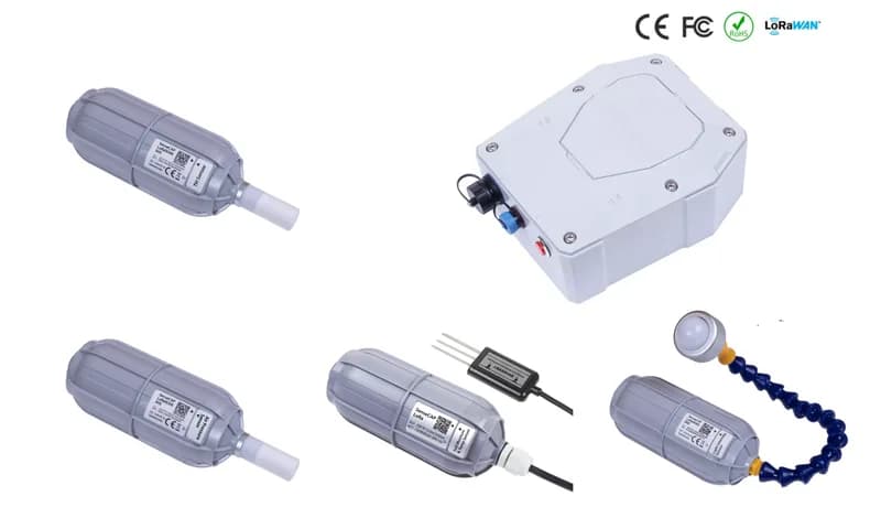 Беспроводной интеллектуальный комплект для сельского хозяйства – Outdoor-US915