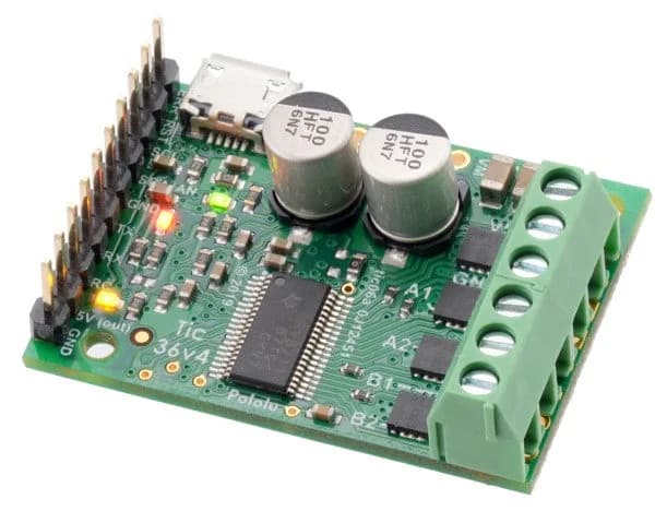 Pololu Tic 36v4 USB Многоинтерфейсный контроллер шагового двигателя высокой мощности