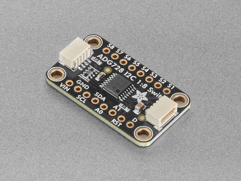 Adafruit ADG728 Аналоговый матричный переключатель 1-8 - Stemma QT