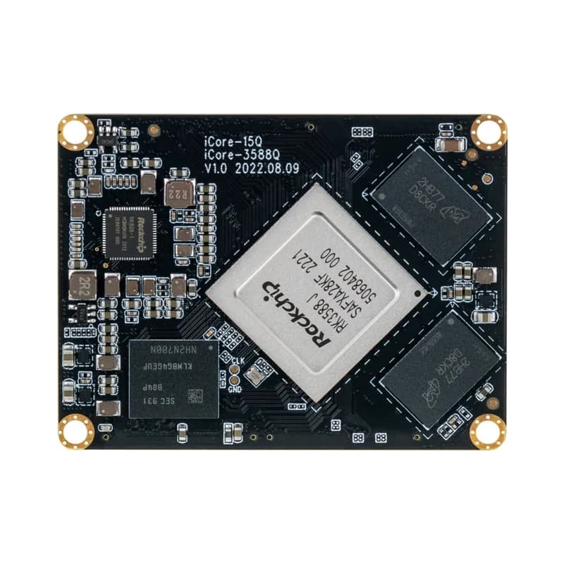iCore-3588JQ 8K Промышленная система искусственного интеллекта на модуле