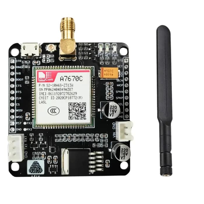 SIM A7670C Макетная плата 4G LTE с антенной 4G