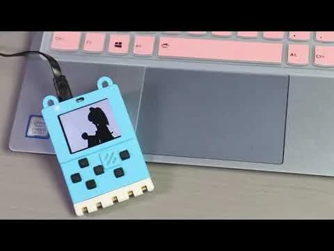 Kittenbot Meowbit — графический игровой компьютер в стиле ретро размером с карту — совместимый с micro:bit