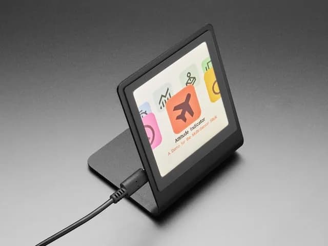 Pimoroni Presto - 4-дюймовый TFT-дисплей с подключением к Wi-Fi