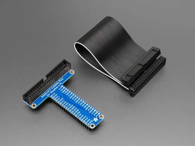 Собранный Pi T-Cobbler Plus — разводка GPIO