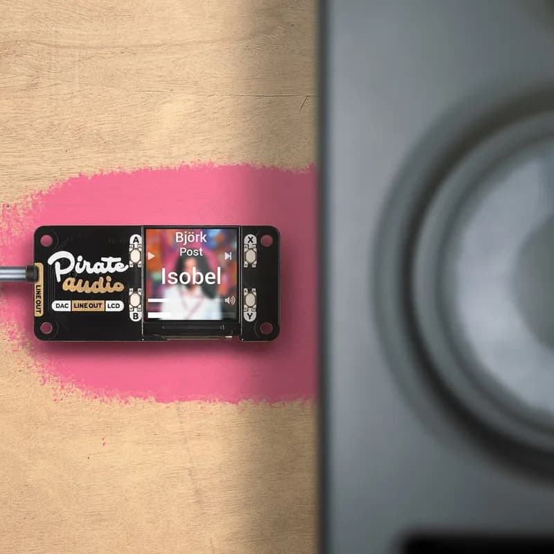 Pirate Audio: Линейный выход для Raspberry Pi