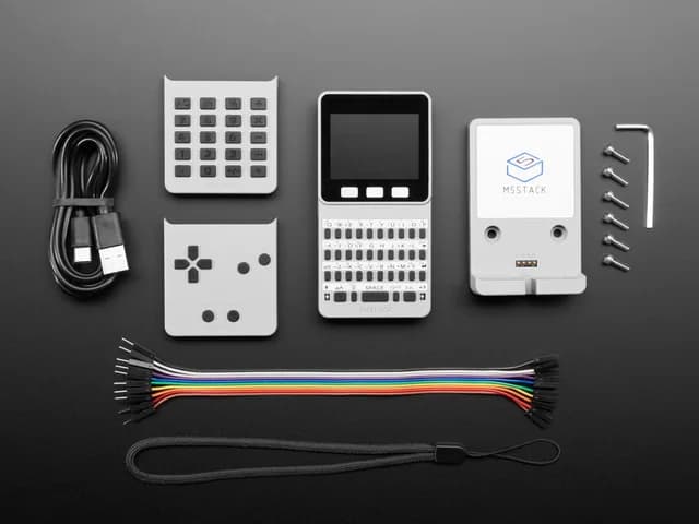 M5Stack FACES ESP32 - клавиатура, игра, калькулятор