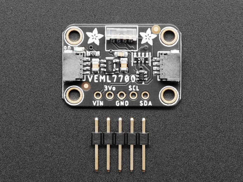 Прямоугольный датчик Adafruit VEML7700 Lux — датчик освещенности I2C STEMMA QT / Qwiic