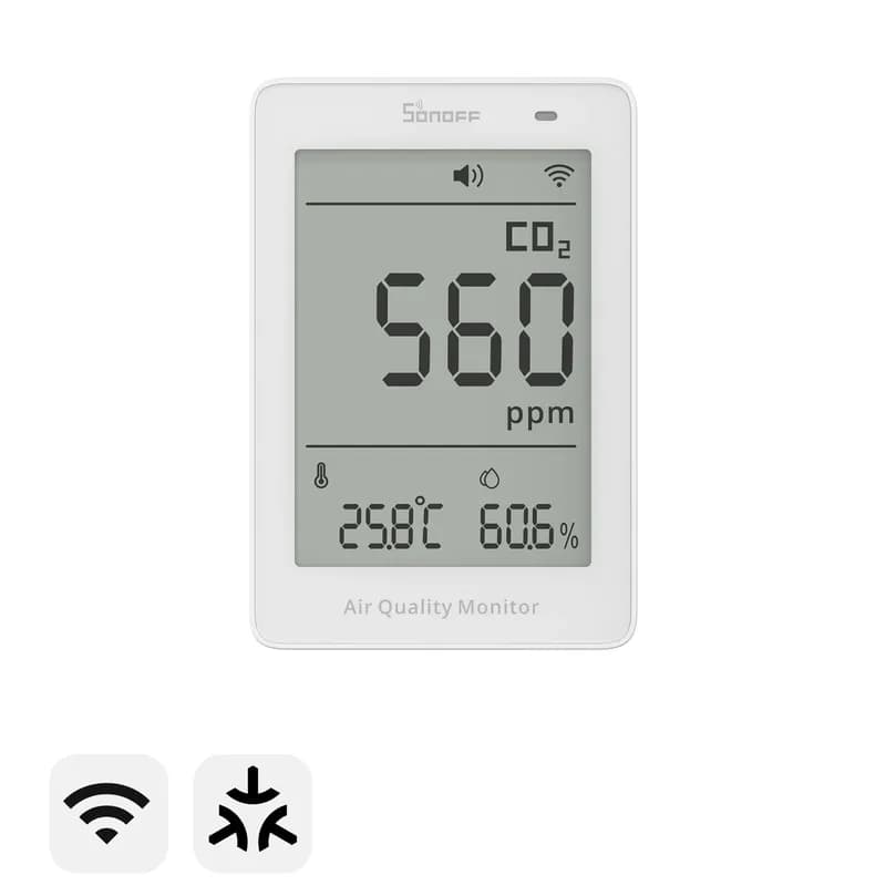 Монитор качества воздуха Sonoff AirGuard CO2 Matter