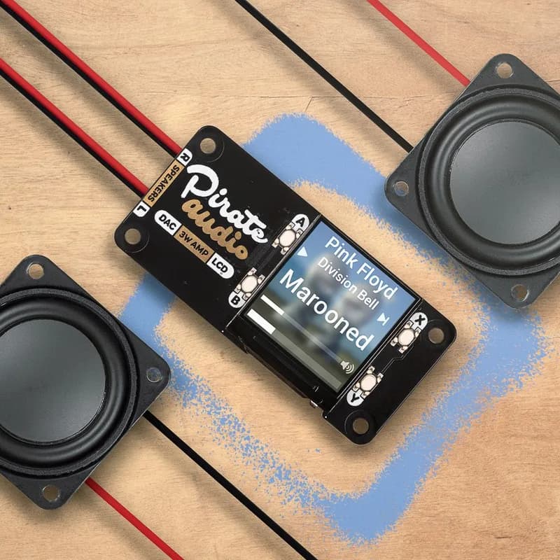 Pirate Audio: стереоусилитель мощностью 3 Вт для Raspberry Pi