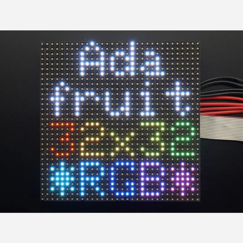 Светодиодная матричная панель RGB 32x32 с шагом 4 мм