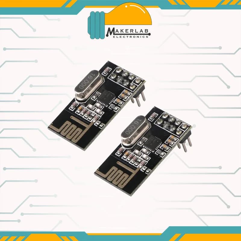 2шт nRF24L01 Беспроводной трансивер Arduino Raspberry Pi - 2 шт.