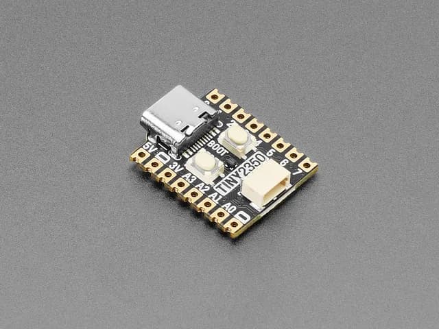 Pimoroni Tiny 2350 - Мини-плата разработчика RP2350 с флэш-памятью 4 МБ