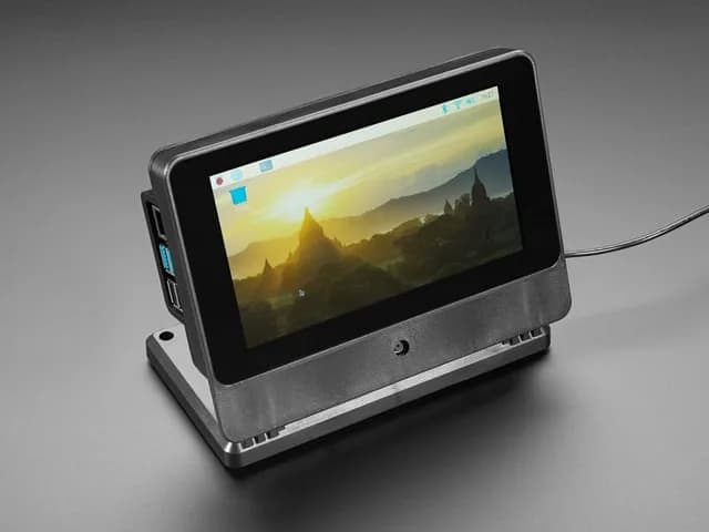 SmartiPi Touch Pro для Raspberry Pi и официальный 7-дюймовый дисплей
