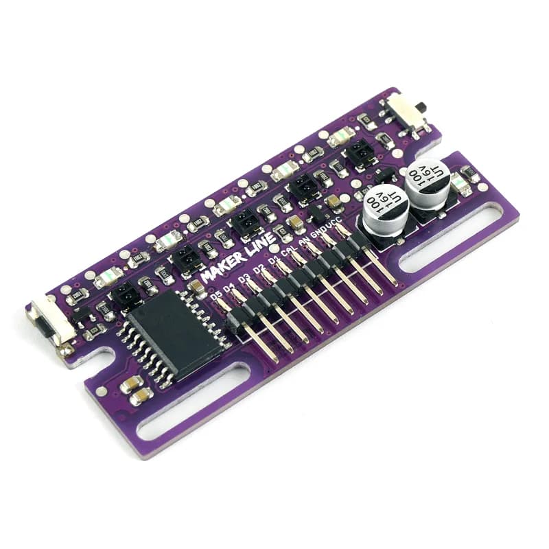 MAKER LINE - Упрощенный датчик линии (PIC16F1827)