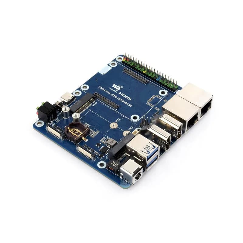 Waveshare 4G/5G CM5 CM5-DUAL-ETH-4G/5G-BASE
