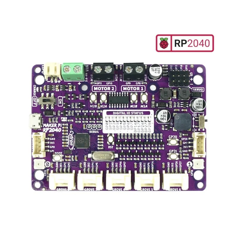 Плата контроллера робота Cytron Maker Pi RP2040