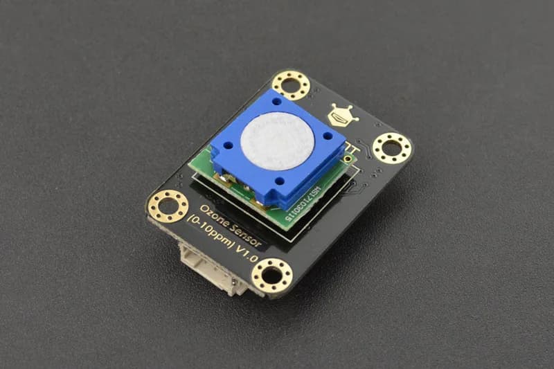 Гравитация: электрохимический датчик озона (0–10 ppm, I2C)
