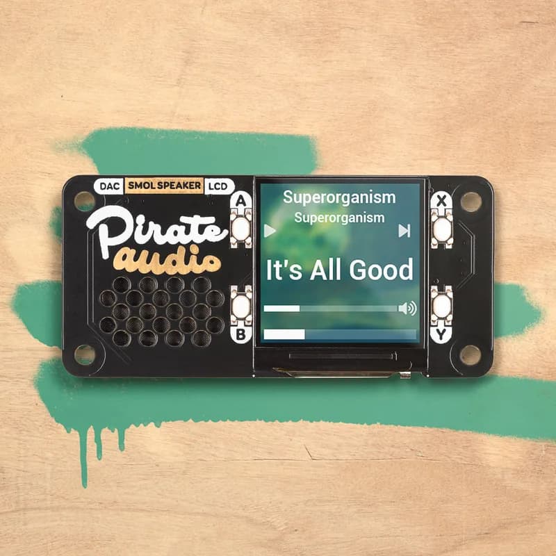 Pirate Audio: Динамик для Raspberry Pi