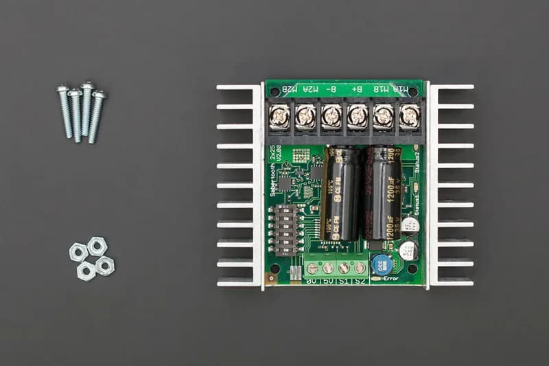 Драйвер двигателя постоянного тока Sabertooth Dual 25A