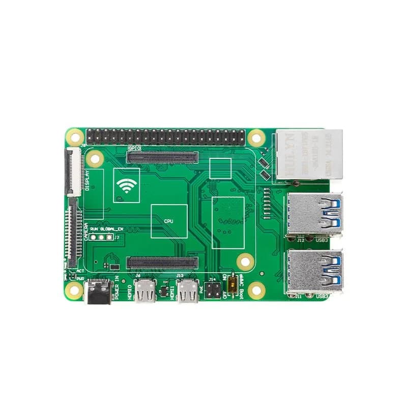 Плата адаптера Raspberry Pi CM4 к Pi4B Компьютерный модуль 4 Плата ввода-вывода для Raspberry Pi