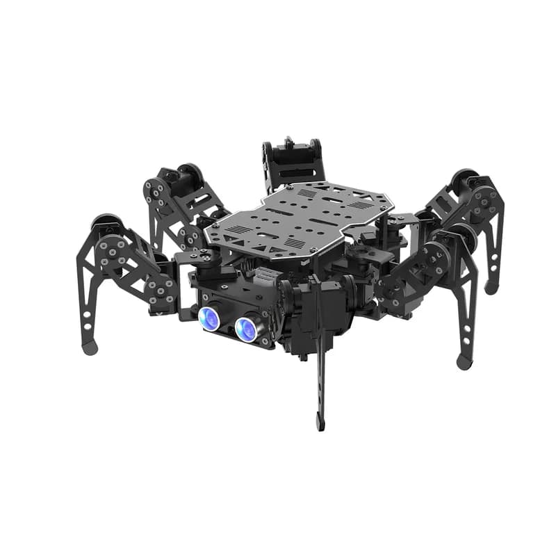 Hiwonder miniHexa AI Hexapod Robot с искусственным зрением и голосовым взаимодействием, поддержкой программирования Arduino и расширением датчиков