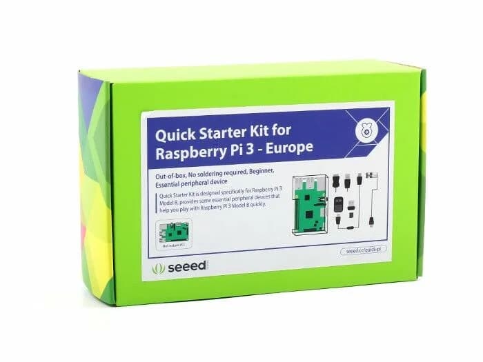 Комплект быстрого запуска для Raspberry Pi 3 Model B — Европа