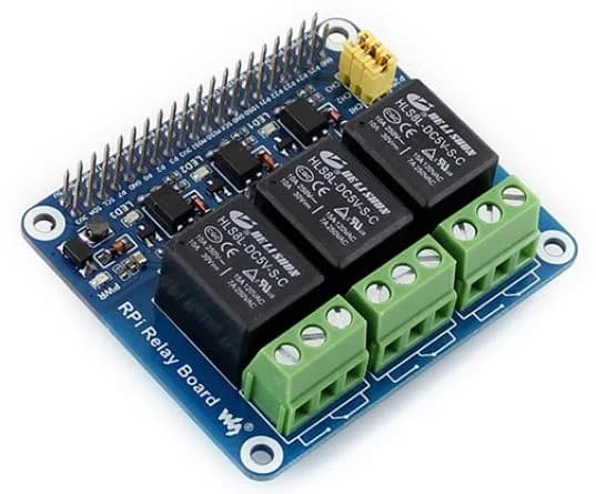 Waveshare 11638 — плата реле RPi
