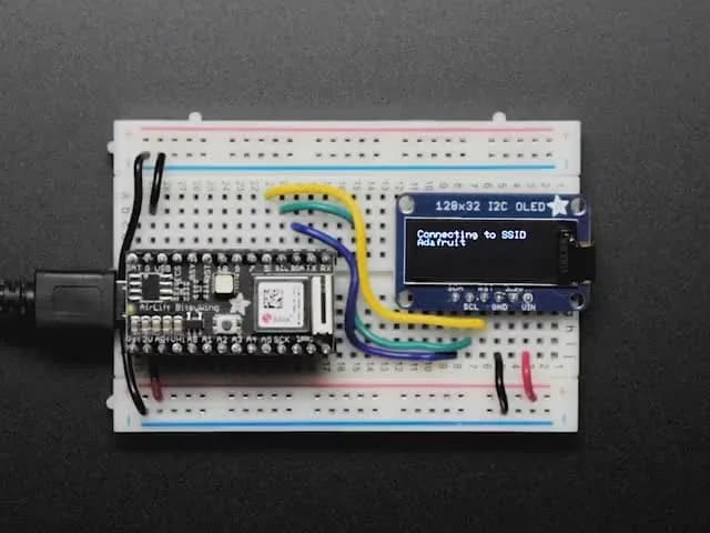 Надстройка Adafruit AirLift Bitsy Ð Сопроцессор ESP32 WiFi