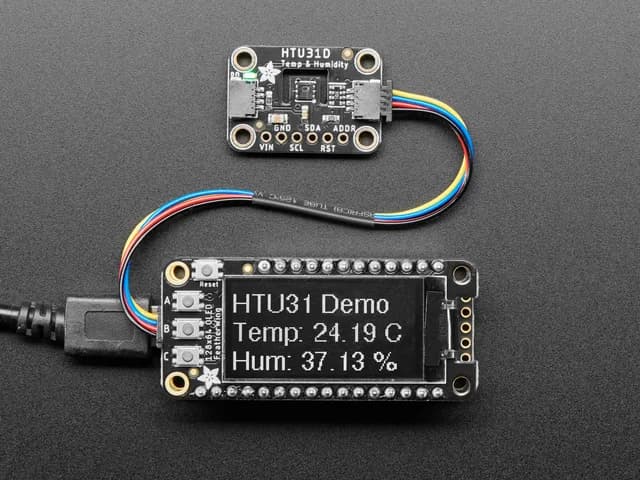 Adafruit HTU31 Коммутационная плата датчика температуры и влажности