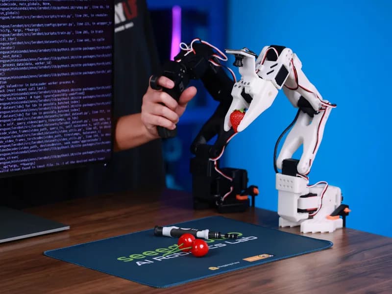 SO-ARM101 Недорогой комплект серводвигателя AI Arm Arm Pro для LeRobot (собранная версия)