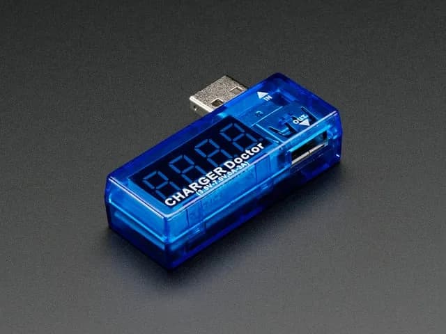 USB Charger Doctor - Встроенный измеритель напряжения и тока