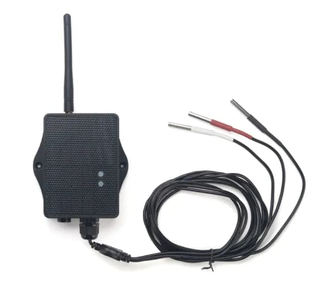 Dragino D23-LS-EU868 Солнечный LoRaWAN Наружный датчик температуры с 3x DS18B20-Sonden