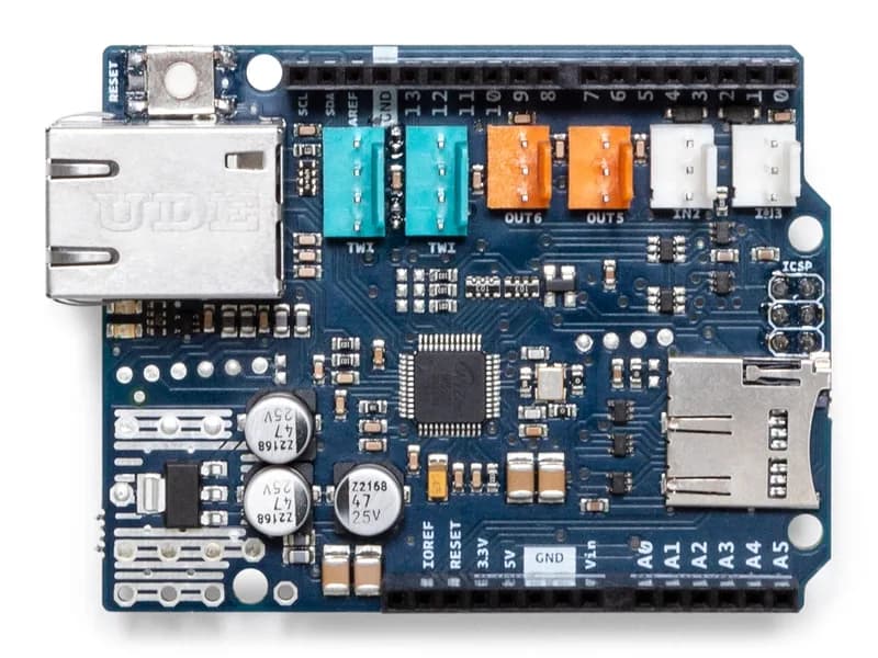 Ethernet-шилд Arduino 2