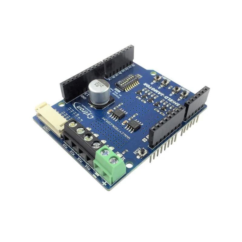 Cytron SHIELD-3A MOTOR 1.2A двухканальный 7–30 В драйвер двигателя постоянного тока для Arduino