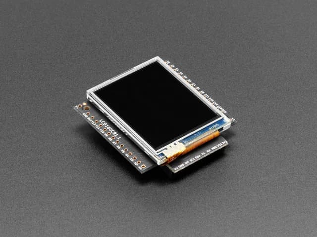 Цветной ЖК-дисплей pyboard с резистивным сенсорным экраном