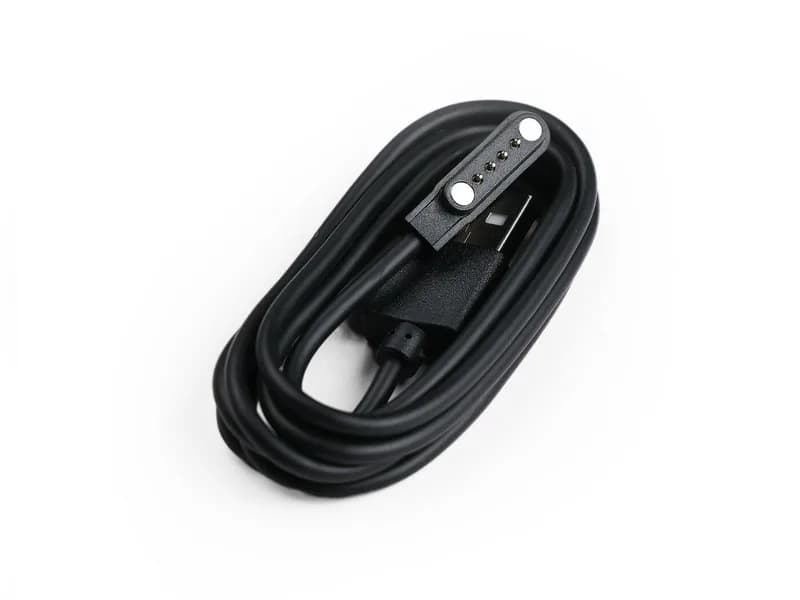 SenseCAP T1000 Магнитный USB-кабель для зарядки типа A на 4 контакта - черный, 1000 мм