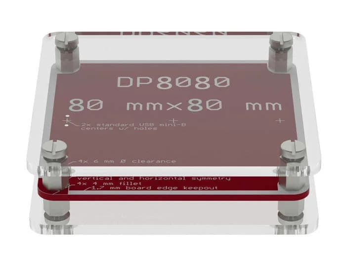 Базовый чехол Sick Of Beige v1, квадратный, 80 мм (DP8080)