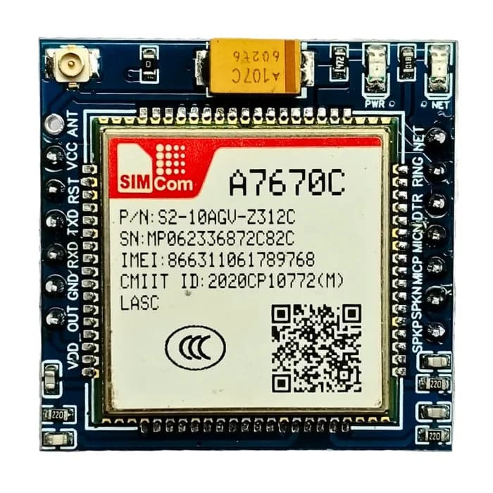Коммутационная плата A7670C GSM 4G — ADIY