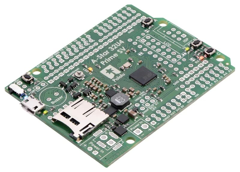A-Star 32U4 Prime SV microSD (только компоненты SMT)