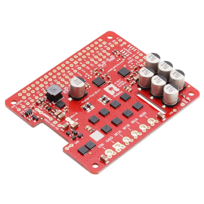 Pololu Dual G2 Мощный драйвер двигателя для Raspberry Pi
