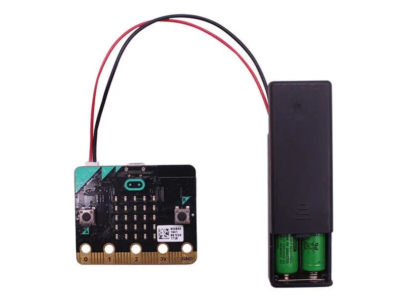 Чехол для хранения батареек типа ААА на 2 шт. для BBC micro:bit V1/V2