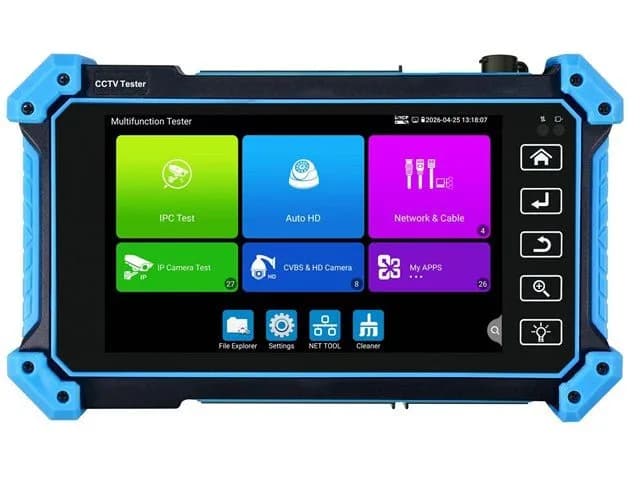 CCTV TESTER IP K51 5IN1 + POE 8K