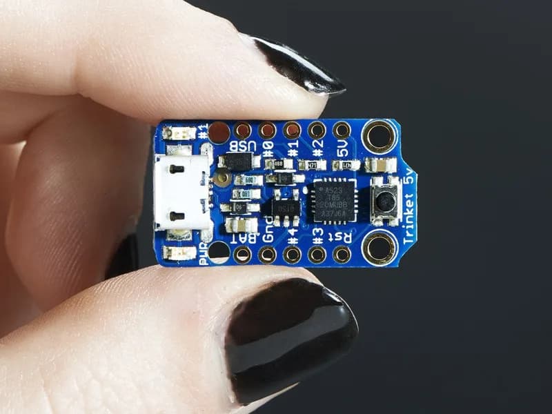 Adafruit Trinket - Мини-микроконтроллер - Логика 5 В - совместимый с Arduino