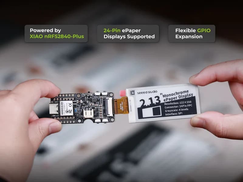 Набор для самостоятельного изготовления электронной бумаги XIAO (nRF52840) — EN05