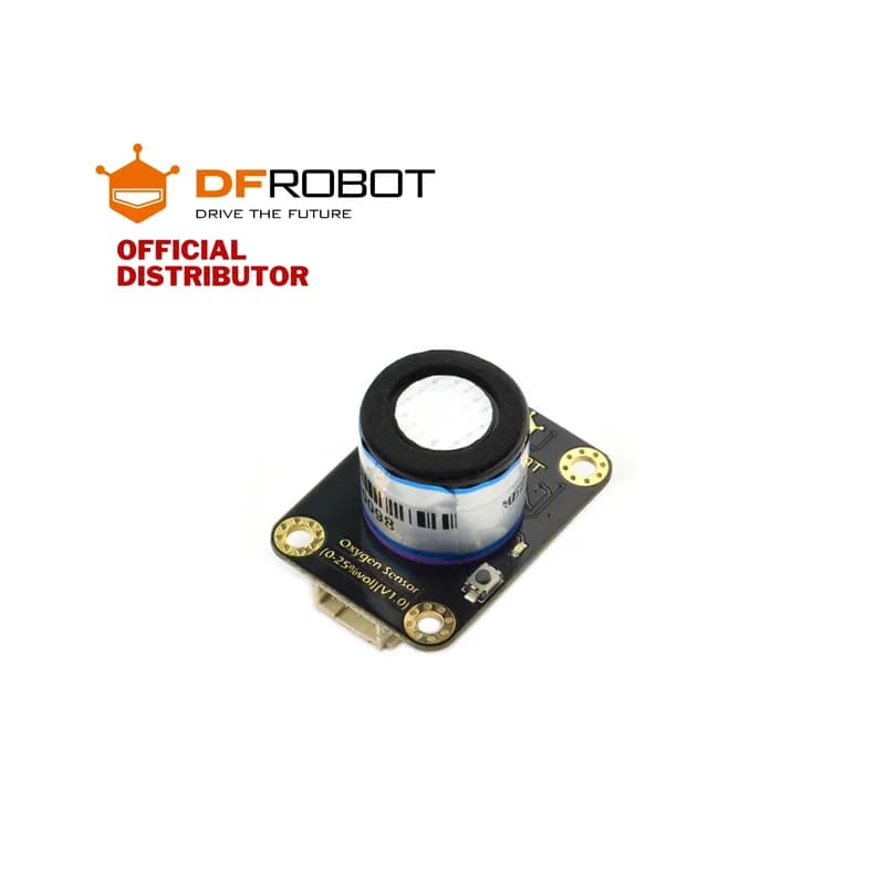 DFRobot Gravity: Электрохимический датчик кислорода/O2 (0–25% об., I2C) | SEN0322