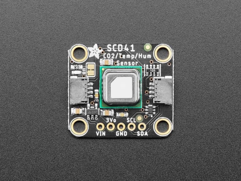 Adafruit SCD-41 - Датчик температуры и влажности истинного CO2 STEMMA QT / Qwiic