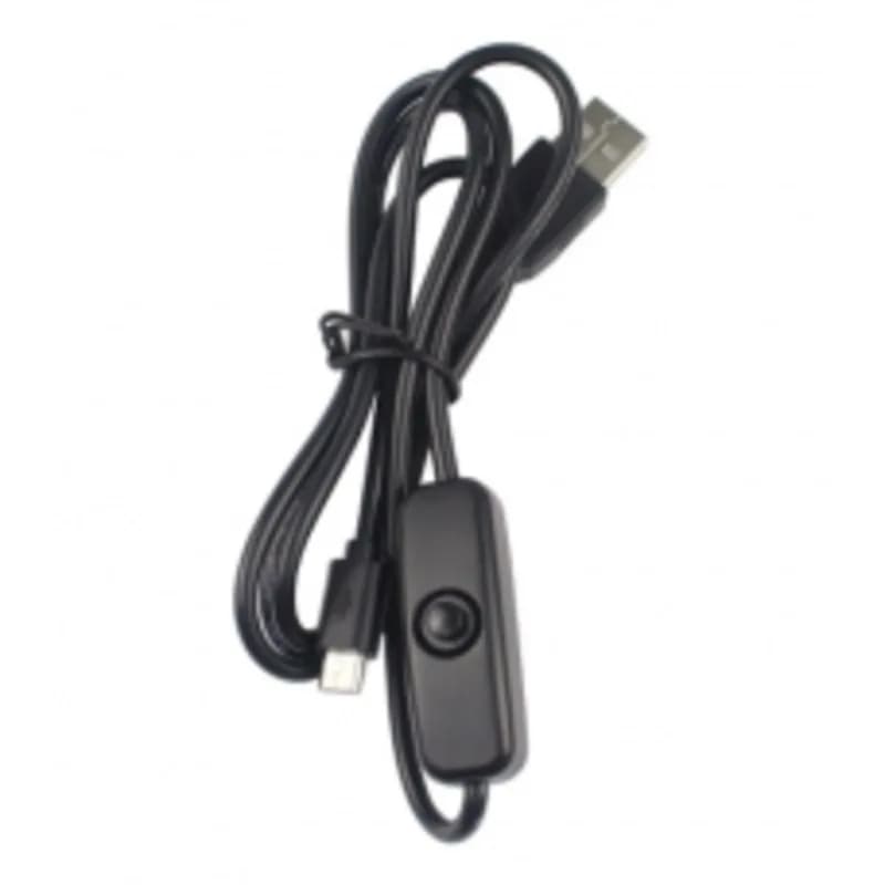 Кабель питания Micro USB с переключателем ВКЛ/ВЫКЛ для Raspberry Pi
