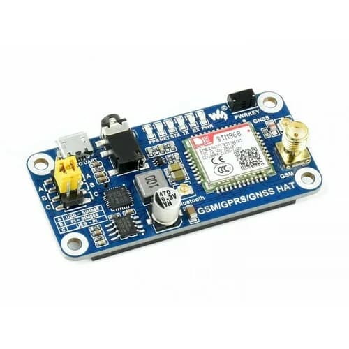Шляпа GSM/GPRS/GNSS/Bluetooth для Raspberry Pi